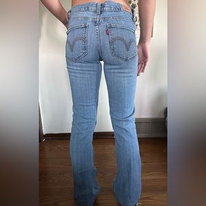 Levi’s too superlow 524 jeans